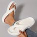 Summer Women's Slippers Thick Soft Sole Non-slip Fashion Men Outdoor Beach Cool Flip-flops Couple Shoes_vogvips.com