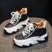 Niche High Top For Women In The Autumn Of , New Versatile Sponge Cake Thick Soles, Elevated Height, Sports And_vogvips.com