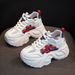 Sports Thick-Soled Height-Increasing 9CM Sandals For Women 2025 Summer New Thin Dad Hollow Breathable Casual Shoes_vogvips.com