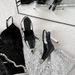 Fashion Temperament Large Size French Light Mouth Black Stiletto High Heels Sandals_vogvips.com