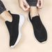 New 3D Flying Weaving Casual Sports For Men Women, Breathable And Cushioned Shoes, Couple Running Shoes_vogvips.com