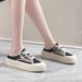 Hollow White Shoes Student Platform Women's Shoes Versatile Casual Sandals_vogvips.com