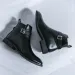 Men Summer High Top Martin Trendy Pointed Short Mens British Style Zipper Boots 220819_vogvips.com