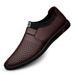 European Warm Series Autumn Winter New Business British Casual Leather Men's First Layer Cowhide Trendy Slip-On Loafers Wedding Shoes_vogvips.com