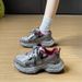 Breathable Dad Shoes Female Student Casual Shoes Platform Running Shoes Female_vogvips.com