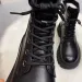 SLX Winter British Style Womens Martin Boots Black Retro Zipper Thick Bottom Joker High Quality Soft Leather Booties_vogvips.com