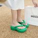 Thick Soled Women's With Feeling Stepping On Feces, Wearing A Summer Korean Version Of Instagram Trendy Fairy Style Flip_vogvips.com