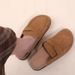 Bebealy Women's Cork Suede Clogs New Genuine Mules Men Fashion Potato Shoes With Arch Support Comfy Cork Footbed Clogs Slippers_vogvips.com