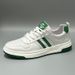Men's Summer Breathable Mesh White Sneakers, Pure Cowhide Thin Versatile Flat Shoes For Teenagers And Students_vogvips.com