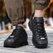 New Anti-splashing Water Mid-top Warm Outdoor Hiking Shoes Hiking Shoes_vogvips.com