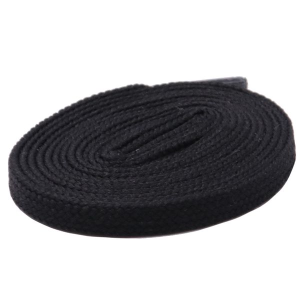 Shoelace Flat Double Polyester 6mm Solid Color Shoelace_vogvips.com