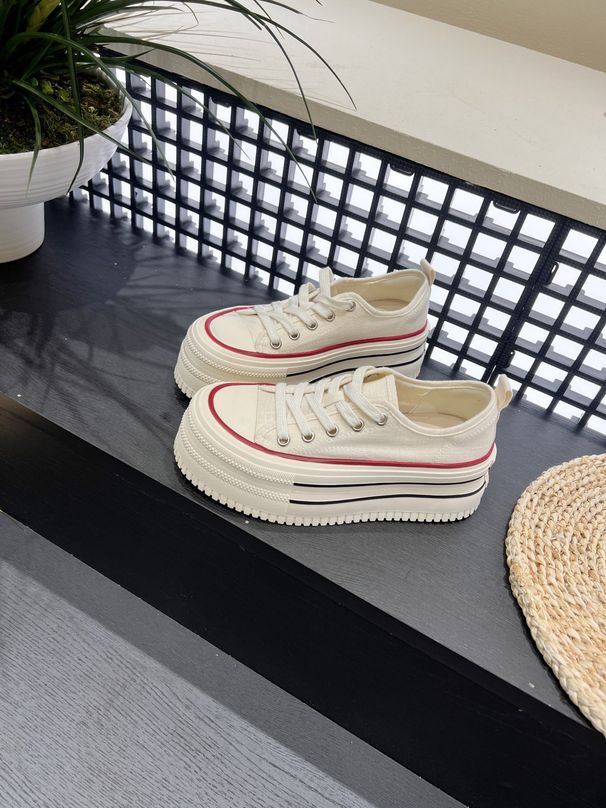 Thickened, Height-increasing, Breathable Fabric Upper Women's New Fashionable Casual Multi-functional Shoes_vogvips.com