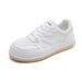 New Thick Soled Casual For Female Students, Ins Trendy Versatile Flat Board Shoes_vogvips.com