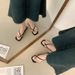Trendy Black Beach Soft Sole Sandals For Women Summer 2025 New Style Flip-Flops High-End Non-Slip Outdoor Slippers_vogvips.com