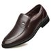 European Warm Series 2025 Spring And Autumn New Pointed Business Formal Baita Men's Leather Slip-On Fleece-Lined Cotton Shoes_vogvips.com
