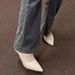 French-style High-heeled Women, Thin Heels In Apricot Color, Suitable Pairing With Dresses Cheongsams, Fairy-like,_vogvips.com