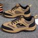 Popular Outdoor Hiking Shoes For Men, Soft-soled, Non-slip, Sporty Casual Versatile, Fleece-lined, Warm, Dad Shoes,_vogvips.com