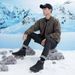 Snow Boots For Autumn And Winter, Outdoor Couple Style, Casual Hiking, Cotton Shoes With Anti Slip, Waterproof And Plush Insulation For Warmth_vogvips.com