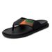 European Men's Flip-flops, Trendy Summer 2024 New Beach Shoes, Casual Versatile Soft-soled Sandals For Men_vogvips.com