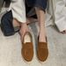 SHLIANG Fashion Suede Driving Shoes Leather Women Casual Shoes Brand Design Soft Women Loafers Moccasins Slip On Leisure Walking Shoes Y0270_vogvips.com