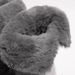 Gray Fleece-Lined Thick-Soled Long Snow Boot For Women 2025 Winter New High Tube Two-Way Wear Foldable Warm Cotton_vogvips.com