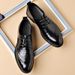 2024 Autumn New Men's Fashion Leather Shoes Men's Business Formal Casual Leather Shoes Hundred Tower Shoes Men_vogvips.com