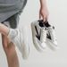 Spring And Autumn New Canvas Women's Student Korean Edition Casual Board Shoes Sporty Style Ins Trendy Lace Flat Bottom_vogvips.com