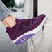 Women Walking Running Mesh Fashion Platform Slip-On Sneaker Air Cushion Gym Modern Dance Shoes_vogvips.com