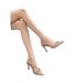 MTX 2025 New Korean Style Elegant Nude High Heels Pointed Toe Sexy Rhinestone Stunning Versatile Sandals_vogvips.com
