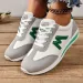 Women Designer Round Head Deep Mouth Light Versatile Breathable Cross Lace Casual Sneakers Zapatos De Mujer_vogvips.com
