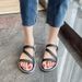 Z Strap Slippers Women, Outdoor Non-Slip Home Summer Beach Sandals, Soft Sole Water-Resistant Sandals For Women_vogvips.com
