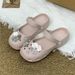 2026 New Popular Ballet Pearl Style Clogs Sandals Slippers For Women, Summer Outdoor Closed-Toe Sandals, Wholesale_vogvips.com