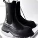 European Warm Series Thick-Soled High-Top Black Martin 2025 Autumn Winter New Niche Genuine Leather Men's Boots_vogvips.com
