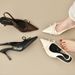 Light Luxury French Style High-heeled Sandals, 2026 New Versatile Elegant Bow Pointed Toe Stiletto Sandals For Women_vogvips.com