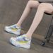 Small Thick-soled Heightening Shoes Women's Forrest Gump Little White Shoes Casual Versatile Breathable Sports Women's Shoes_vogvips.com
