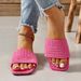 Summer Slippers Women Flat Luxury Outdoor Beach Flip Flops Female Sandals Trend Brand Design Slides Shoes Woman 2024 Big Size 43_vogvips.com