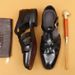 Sandals Men's summer first layer cowhide business casual shoes to wear sandals_vogvips.com