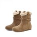 2026 Melard Casual Fleece-Lined Martin For Women Autumn New Fashion Versatile Furry Short Mid-Calf Boots Trendy_vogvips.com