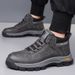 3368 Autumn And Winter Leather Men's High-top Martin Boots Cotton Shoes_vogvips.com