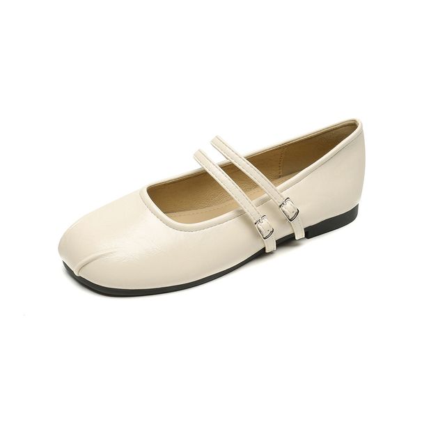 French Mary Jane Shoes With Fairy Style Light Mouth Soft Sole Single Shoes_vogvips.com