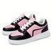 Fashionable Women's Sneaker, Light Casual, With Stripes, Lace-up Low Top, Eva Outsole And Cloth Insole_vogvips.com