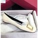 Top Version Buckle For Women Patent Leather Square Toe Single Elephant Gray Flat Heel Versatile Shallow Commuting_vogvips.com
