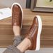 Casual Men's Leather Shoes New Comfortable And Trendy Styles Outdoor Fashion Party Daily Leisure Youth Black Board Shoes_vogvips.com