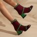 Women Ankle Boots Autumn Winter Short Boots Ch Elsea Square Toe Patchwork Korean Style Short Boots For Women Elegant Yellow Black Leopard Print_vogvips.com