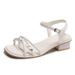 French-style Rhinestone Open-toe Sandals For Women, 2026 Summer New Model, Stunning High-heeled With Chunky Heels,_vogvips.com