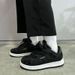Women's Korean Style Trendy Design Casual Sneakers Lightweight Street Style Loafers Spring Autumn New Versatile Student Footwear_vogvips.com
