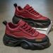 Men's Shoes Spring And Autumn New Leather Versatile Trendy Men's Fashion Trend Sports Leisure Thick Soled Men's Shoes Non Slip Wear Resistant_vogvips.com