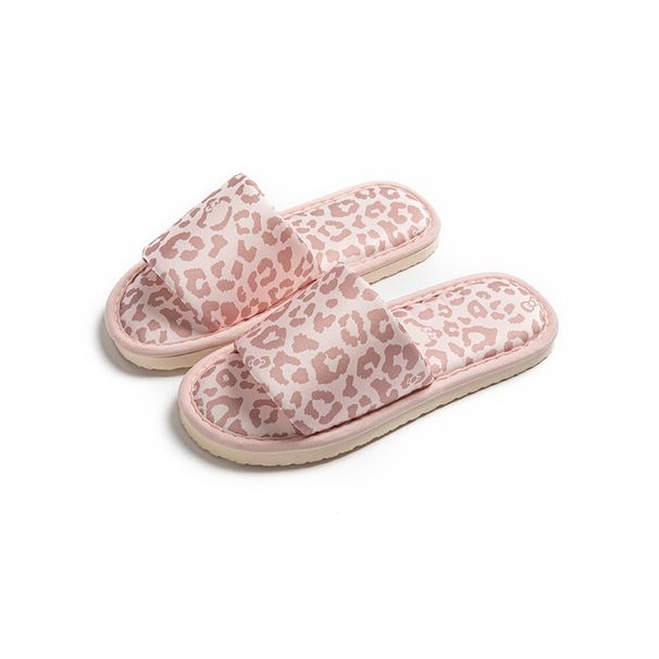 Cross-border EVA Silk Leopard Print Linen Slippers For Women, Simple European And American Style Indoor Home All-season Open-toe Cotton And Linen Slippers_vogvips.com