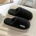 Cixi Cotton Spring And Autumn Indoor Non-Slip Home Warm Couple Winter Plush Men's Slippers_vogvips.com