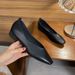 2023 New French Low Heel Square Toe Shallow Mouth Casual Versati Women's Soft So Flat Shoes Unique Spring Autumn_vogvips.com